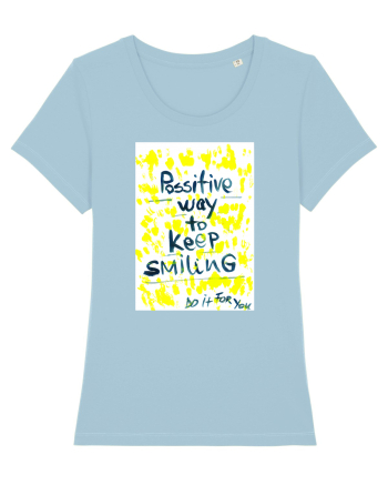 Possitive way Sky Blue