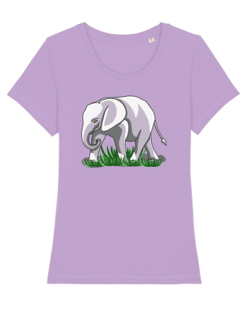 Elefant in iarba Lavender Dawn