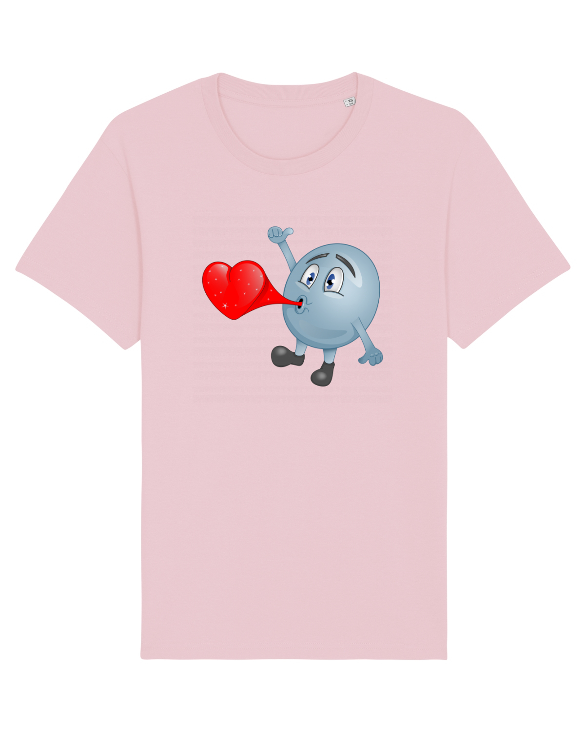 Tricou mânecă scurtă Unisex Rocker Cotton Pink
