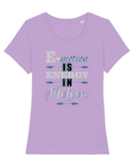 E-motion Tricou mânecă scurtă guler larg fitted Damă Expresser