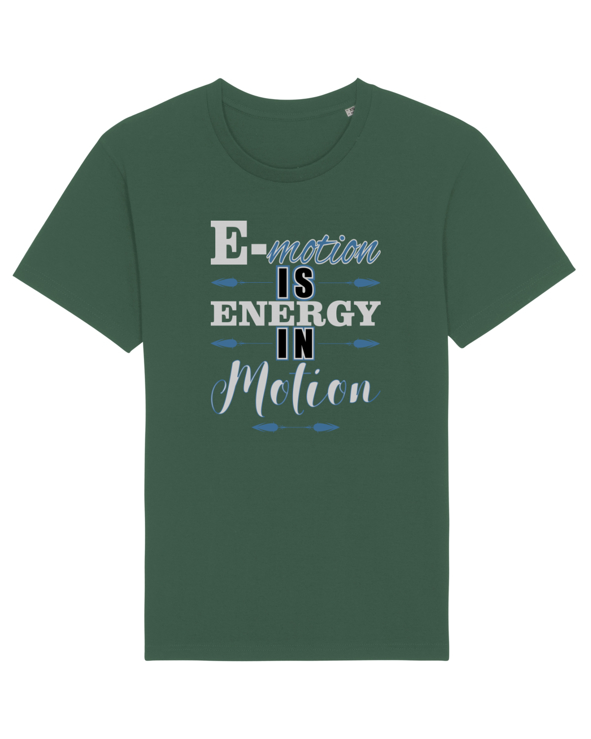 Tricou mânecă scurtă Unisex Rocker Bottle Green