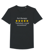 Art Therapy Five Star Rating, Definitely Would Recommend Tricou mânecă scurtă guler larg Bărbat Skater
