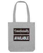 Emotionally available Sacoșă textilă