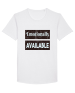 Emotionally available Tricou mânecă scurtă guler larg Bărbat Skater