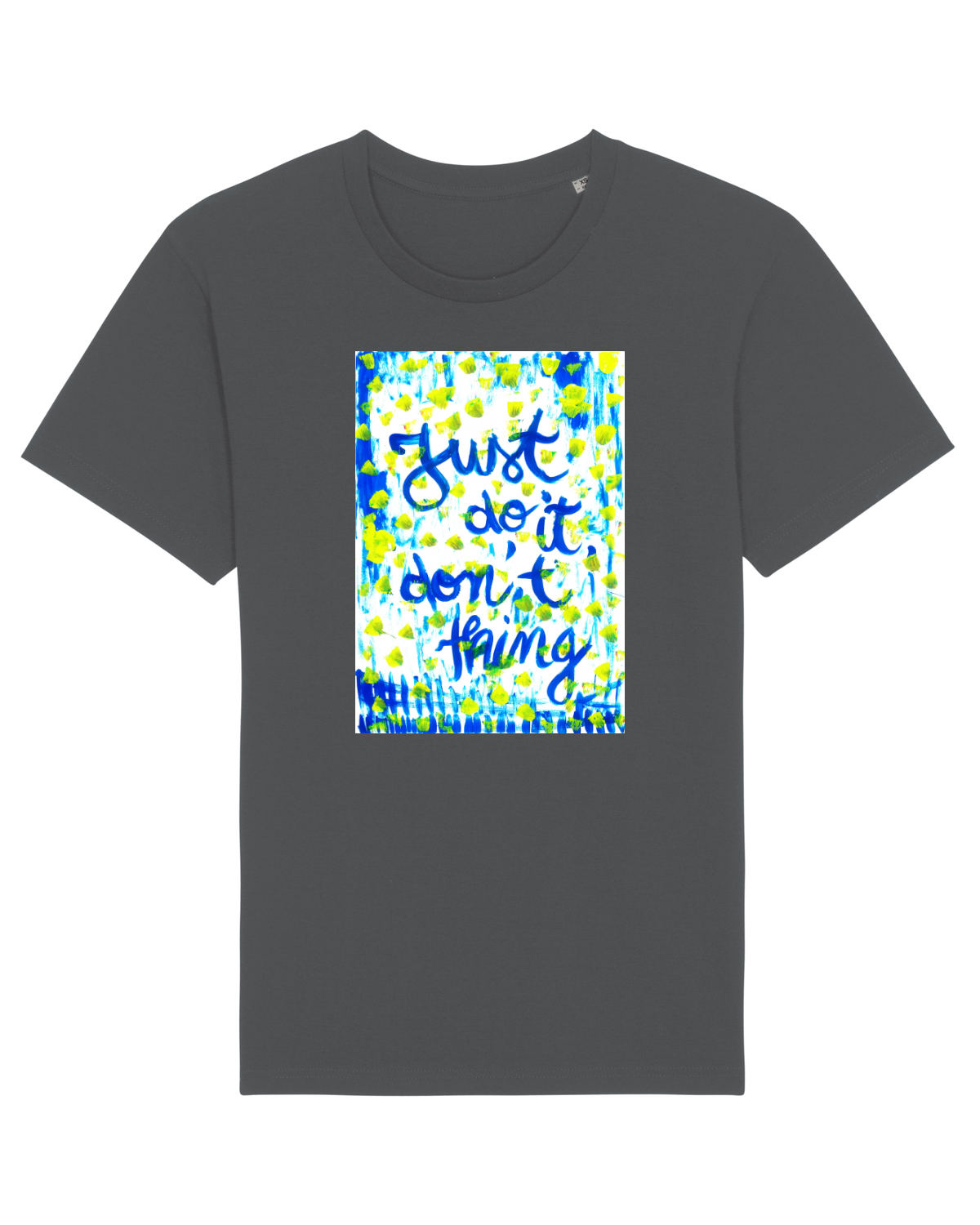Tricou mânecă scurtă Unisex Rocker Anthracite