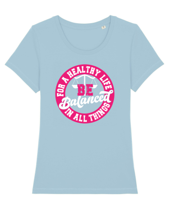 Be balanced Sky Blue