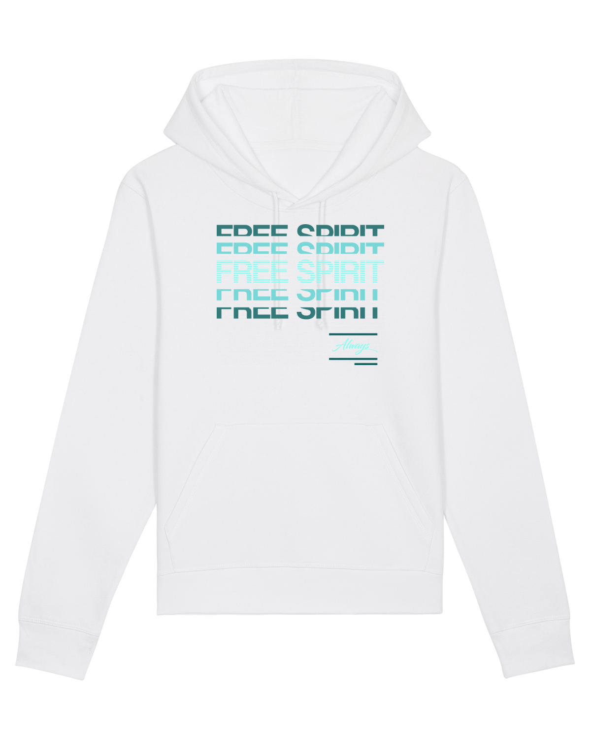 Hanorac Unisex Drummer White