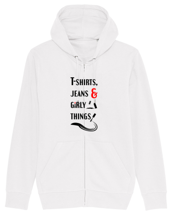 T-shirts, jeans & girly things White