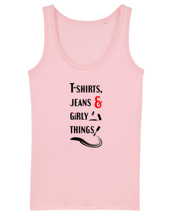 T-shirts, jeans & girly things Cotton Pink