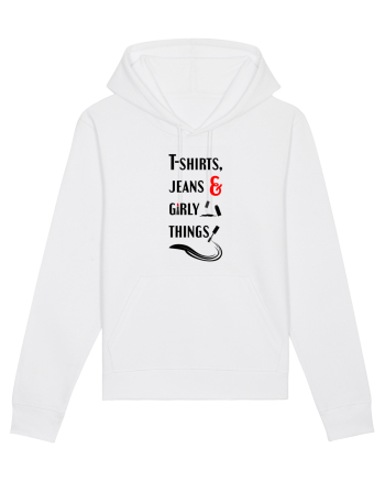 T-shirts, jeans & girly things White
