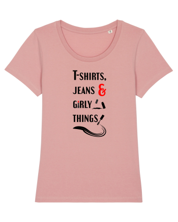 T-shirts, jeans & girly things Canyon Pink