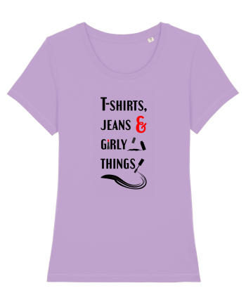 T-shirts, jeans & girly things Lavender Dawn