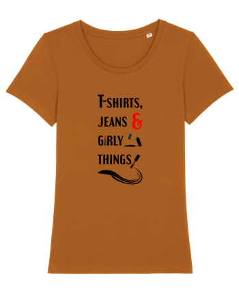 T-shirts, jeans & girly things Roasted Orange
