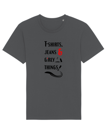 T-shirts, jeans & girly things Anthracite