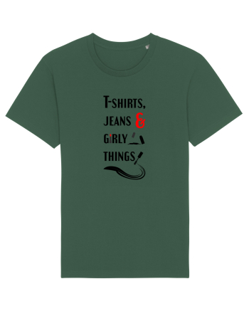 T-shirts, jeans & girly things Bottle Green