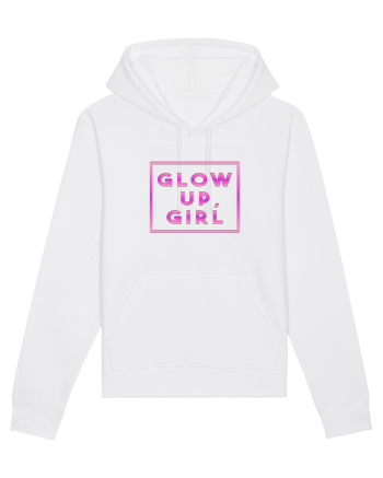 Glow up, girl White