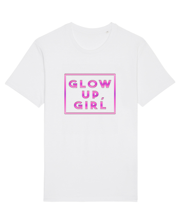 Glow up, girl White