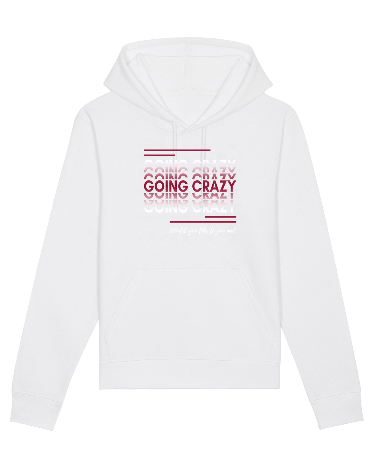 Hanorac Unisex Drummer White