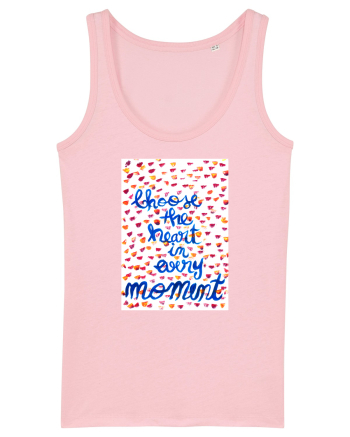 The heart Cotton Pink