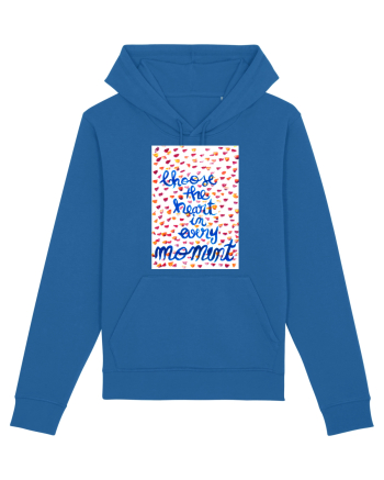 The heart Royal Blue