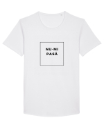 Nu-mi pasă Tricou mânecă scurtă guler larg Bărbat Skater