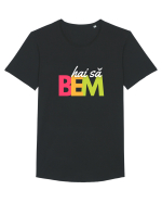 hai să BEM Tricou mânecă scurtă guler larg Bărbat Skater