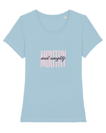 MOUTHY and naughty Sky Blue