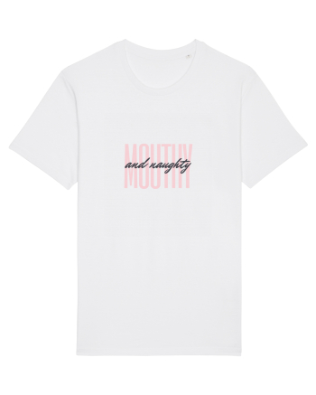 MOUTHY and naughty White