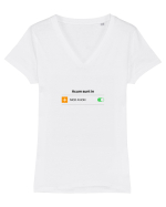 Mod avion Tricou mânecă scurtă guler V Damă Evoker
