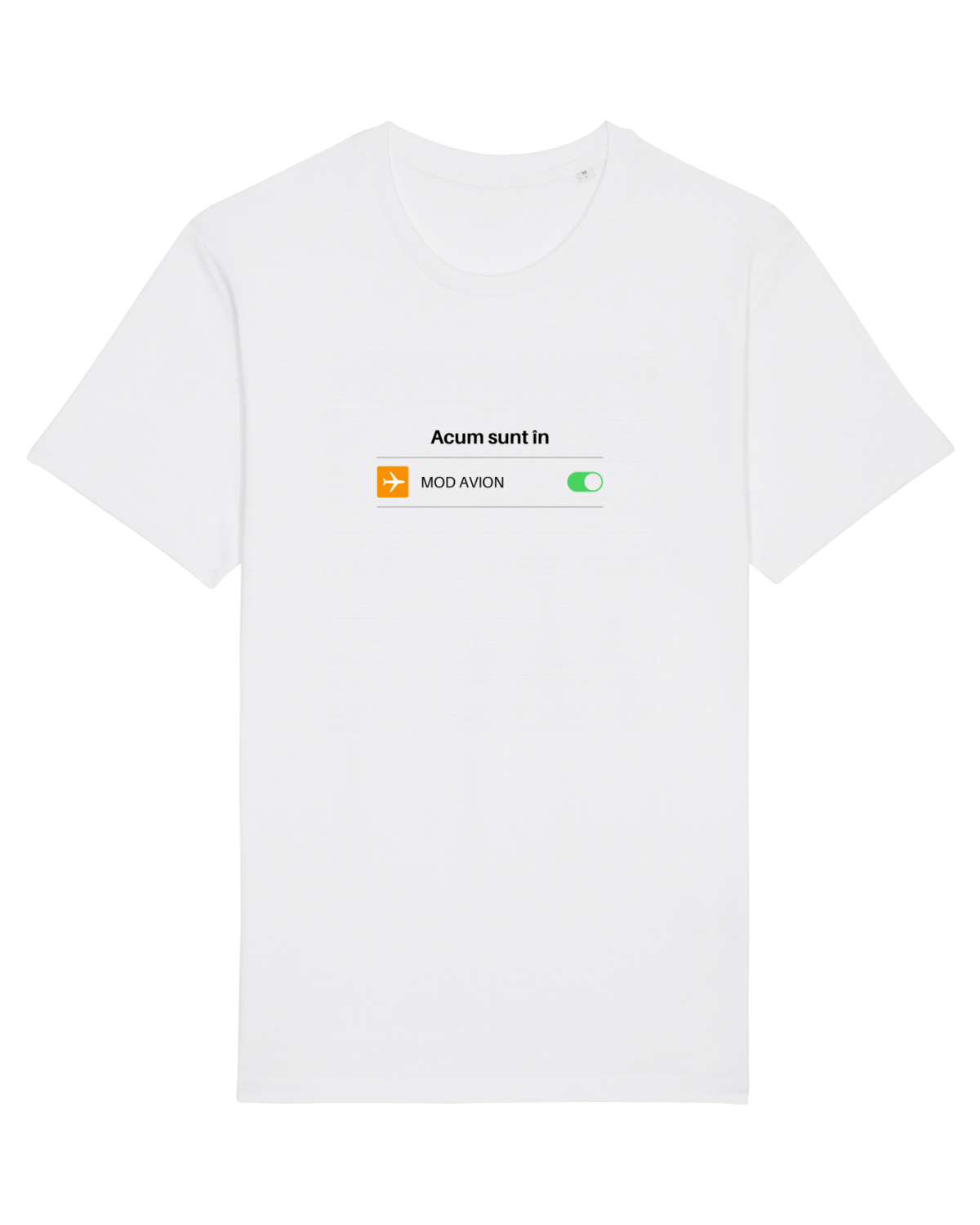 Tricou mânecă scurtă Unisex Rocker White