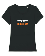 Decolăm!!!!! Tricou mânecă scurtă guler larg fitted Damă Expresser