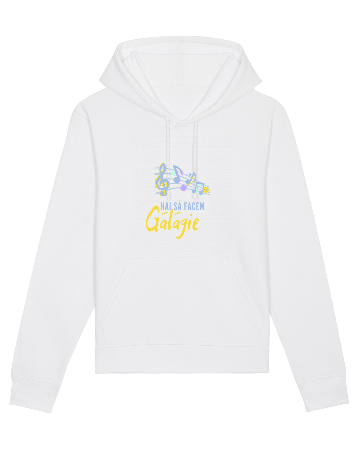 Hanorac Unisex Drummer White