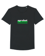 aprobat de nevasta Tricou mânecă scurtă guler larg Bărbat Skater