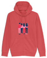 Girls crew Hanorac cu fermoar Unisex Connector