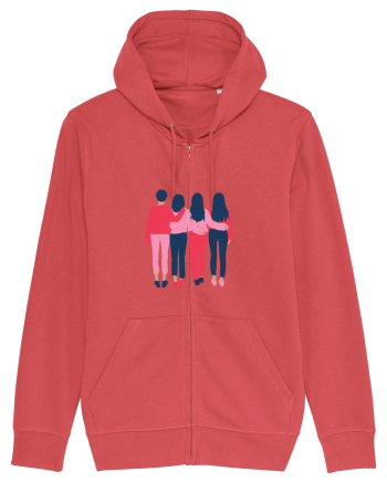 Girls crew Carmine Red