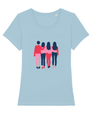 Girls crew Sky Blue