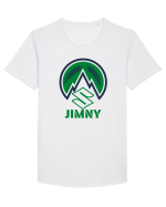 Jimny Tricou mânecă scurtă guler larg Bărbat Skater