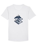 Off roader SAMURAI Tricou mânecă scurtă guler larg Bărbat Skater