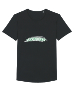 Patrolist Tricou mânecă scurtă guler larg Bărbat Skater