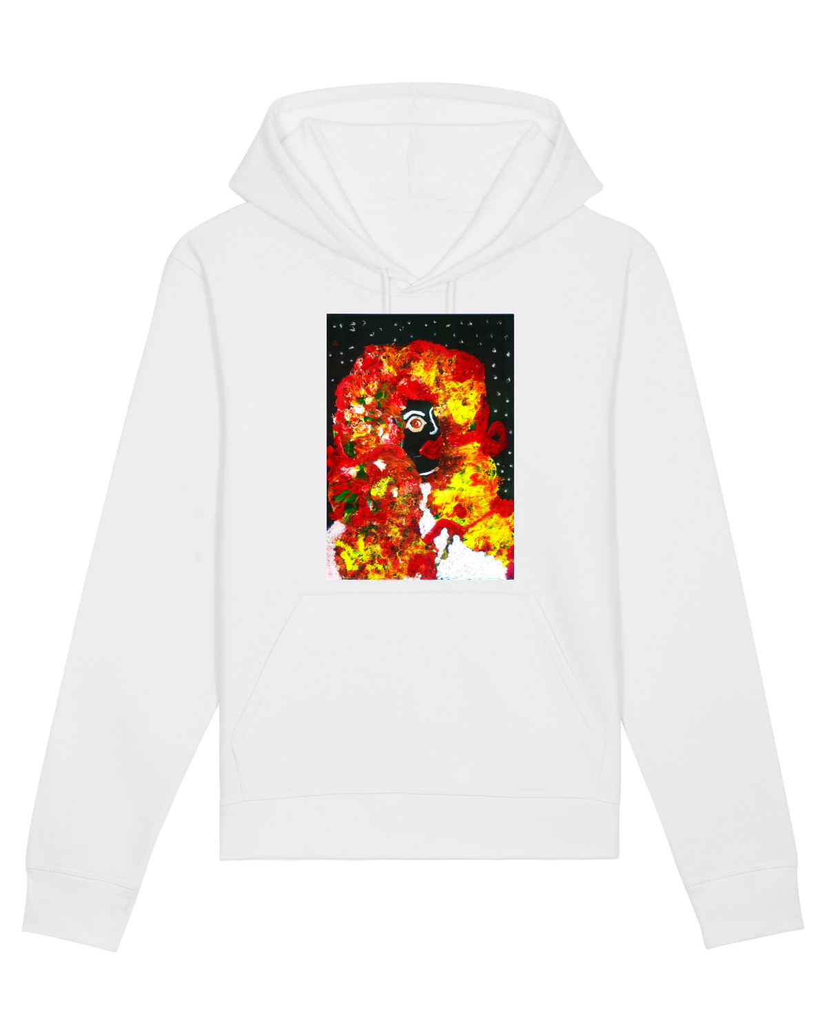 Hanorac Unisex Drummer White