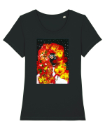 Cosmos Tricou mânecă scurtă guler larg fitted Damă Expresser