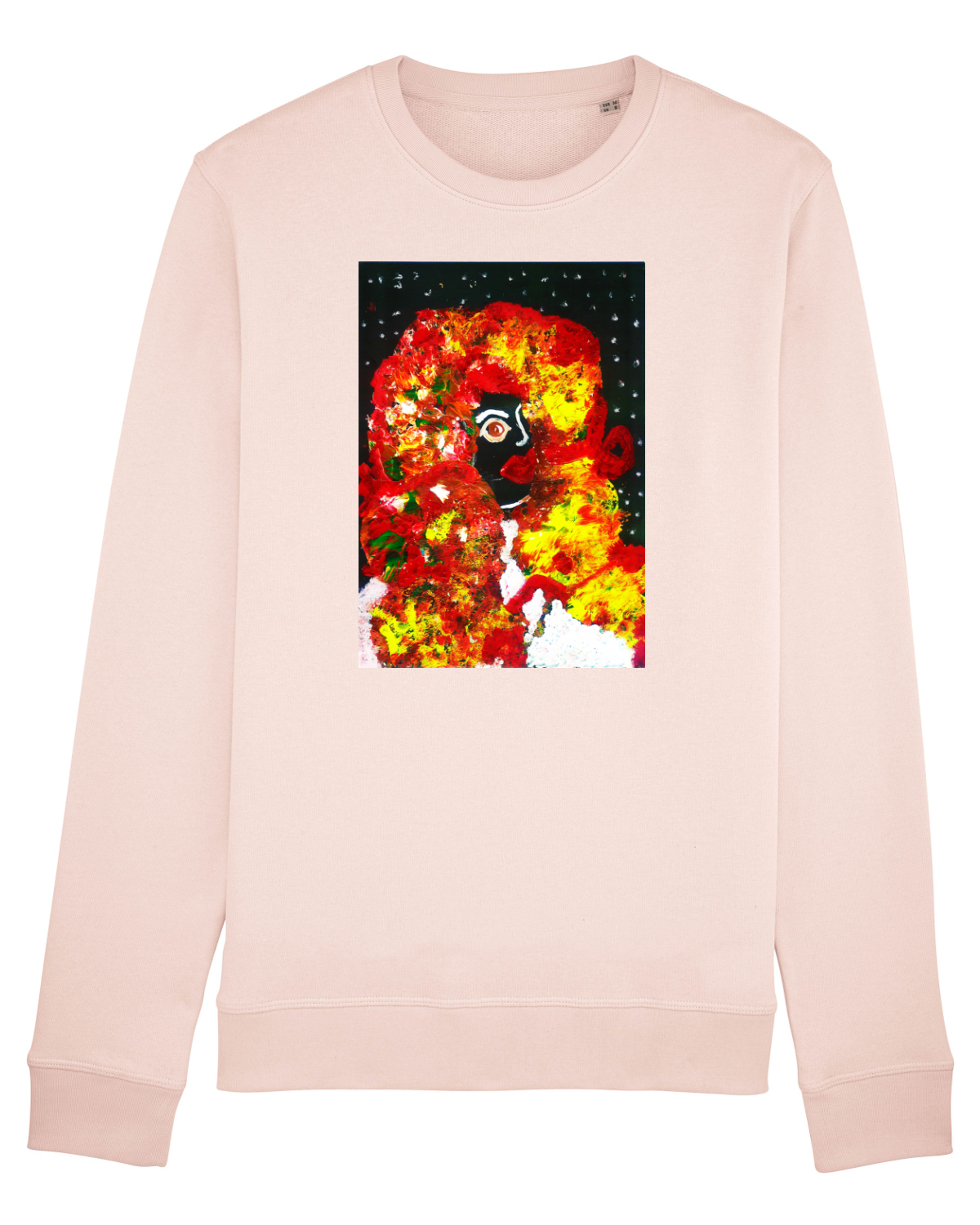 Bluză mânecă lungă Unisex Rise Candy Pink