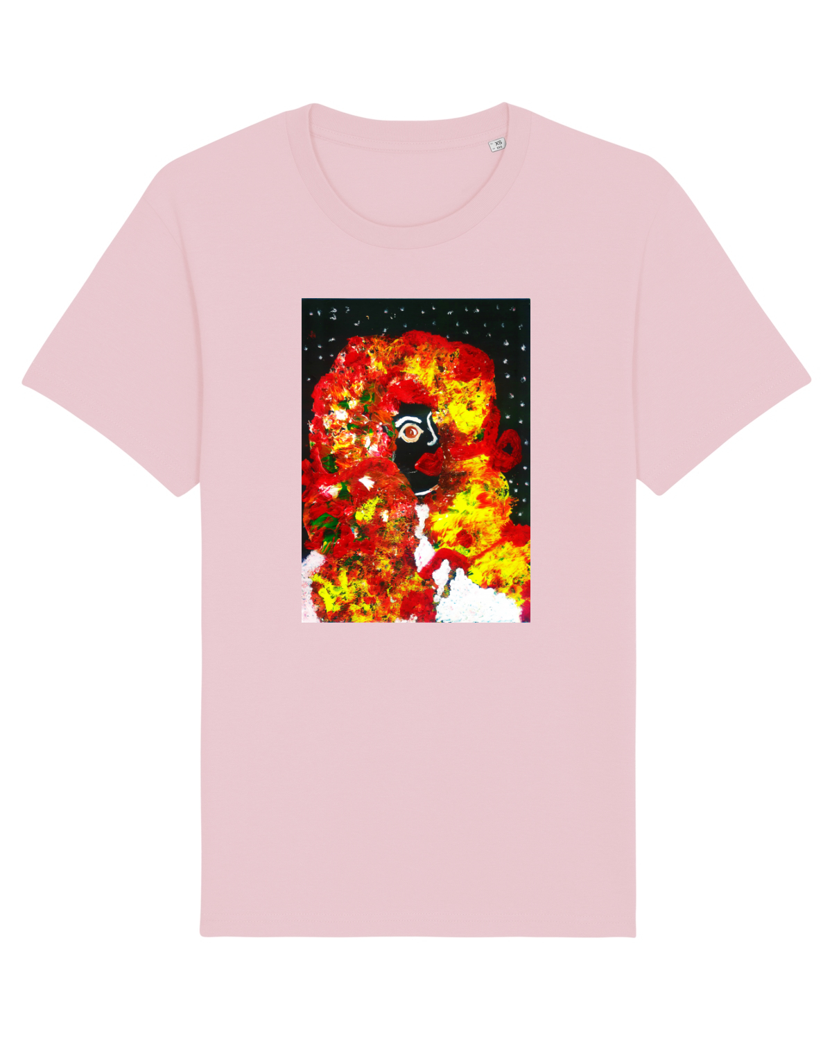 Tricou mânecă scurtă Unisex Rocker Cotton Pink