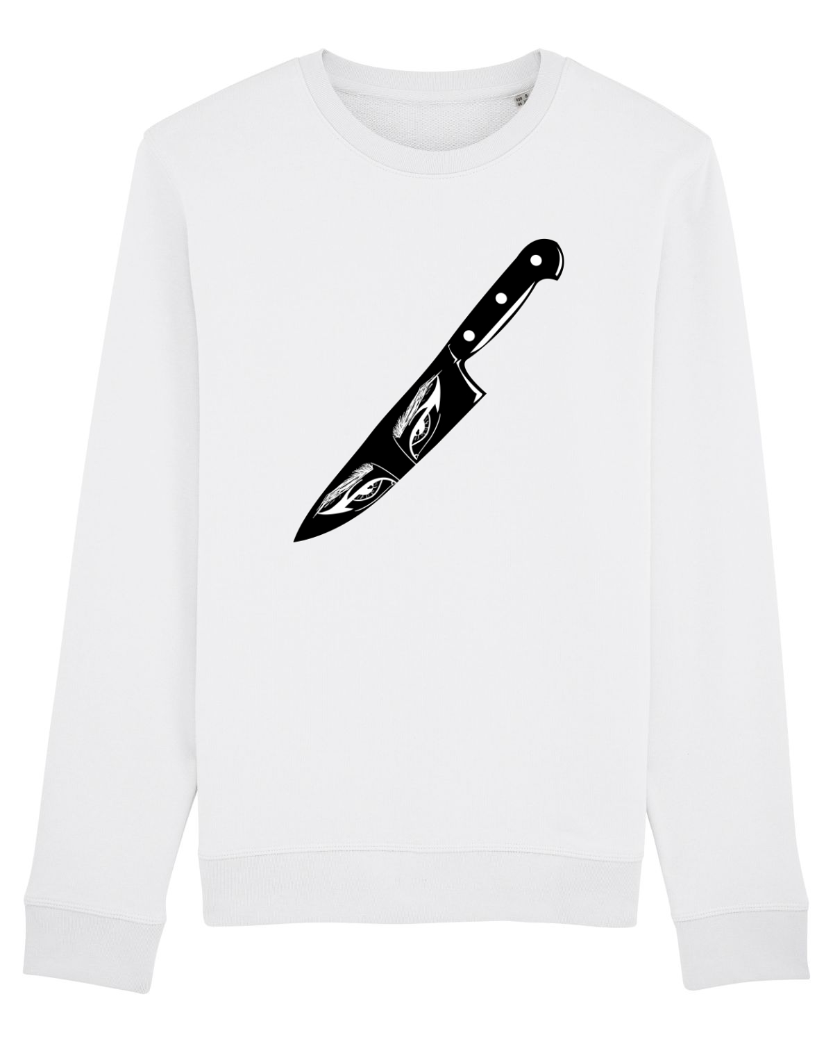 Bluză mânecă lungă Unisex Rise White
