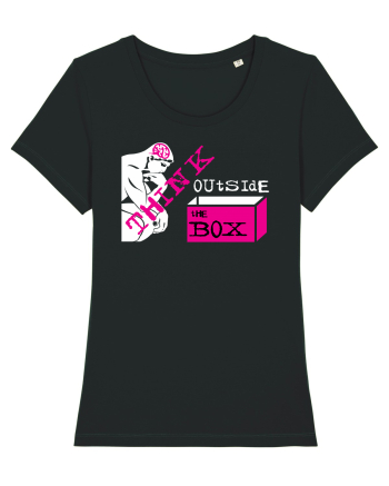 THINK OUTSIDE THE BOX Black