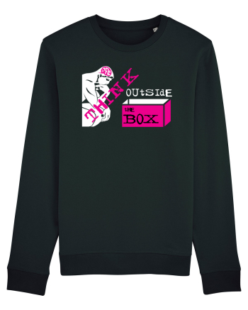 THINK OUTSIDE THE BOX Black