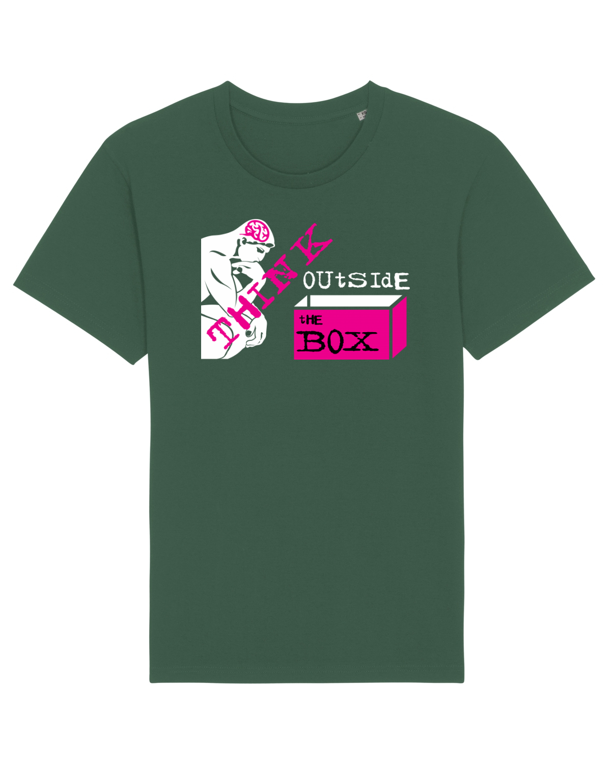 Tricou mânecă scurtă Unisex Rocker Bottle Green