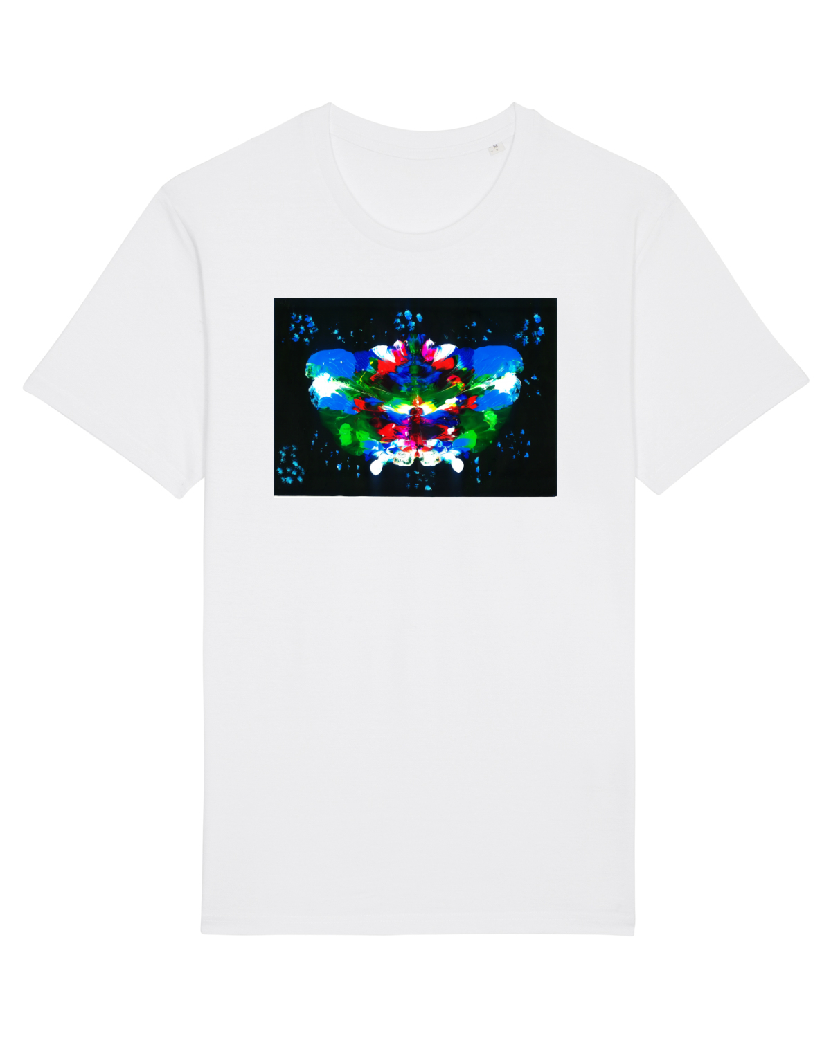 Tricou mânecă scurtă Unisex Rocker White