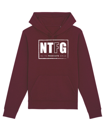 NU TE PREOCUPE GRIJA Burgundy