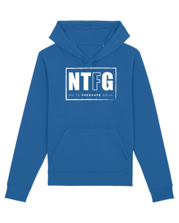 NU TE PREOCUPE GRIJA Royal Blue